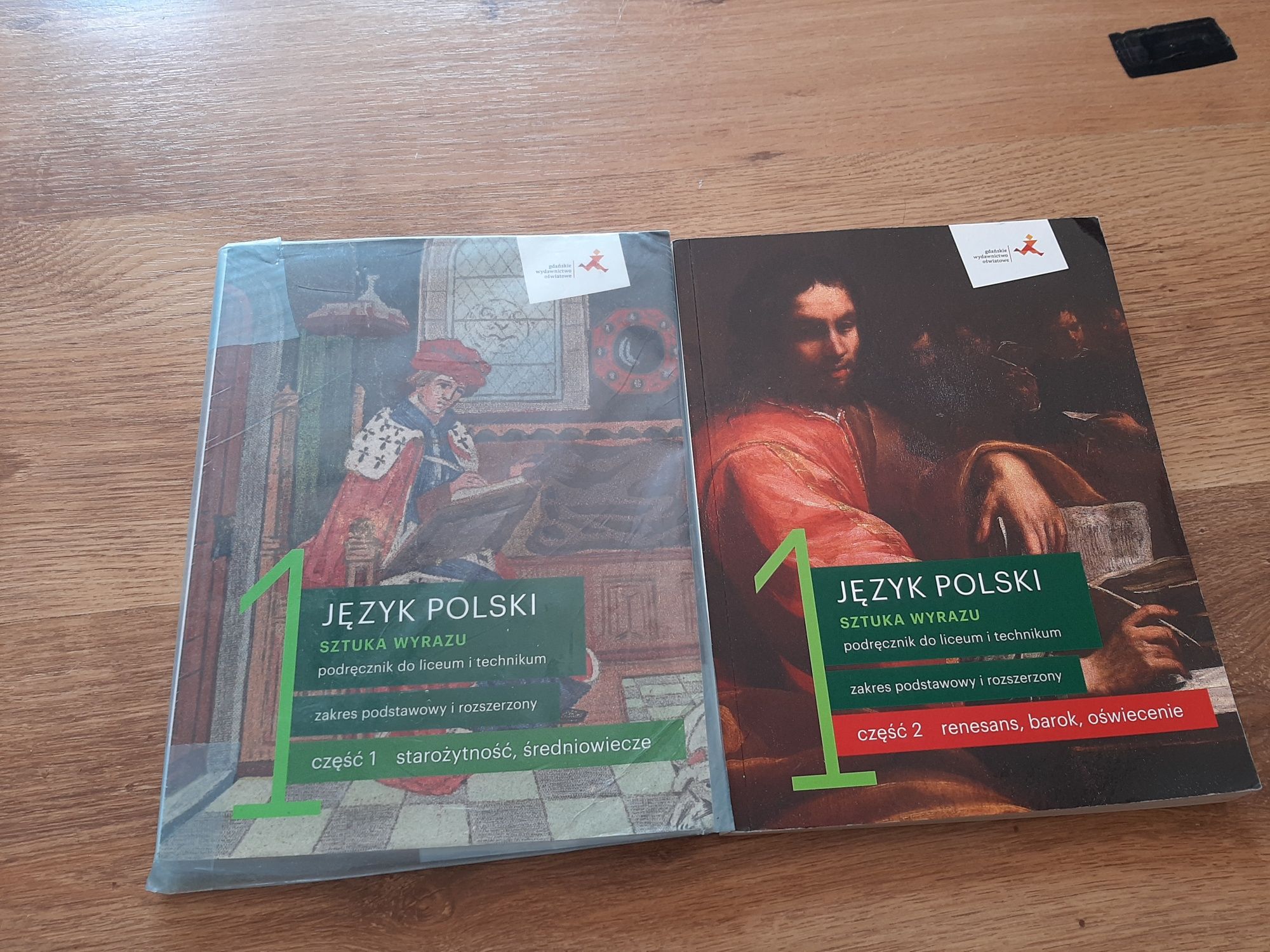 Podrecznik do j.polskiego kl.1 częśc 1 i 2