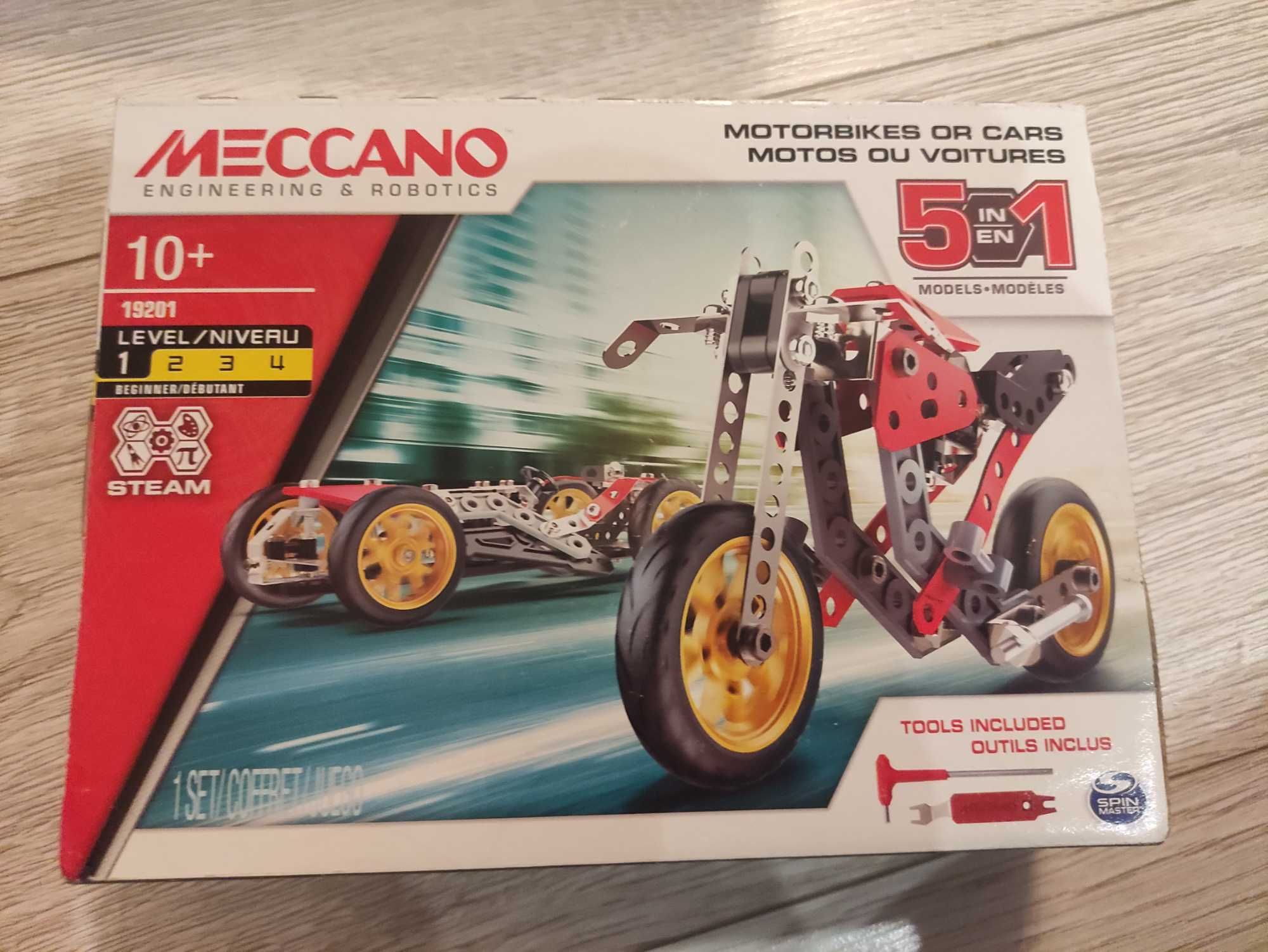 Klocki konstrukcyjne Meccano Spin Master 5w1, LEGO