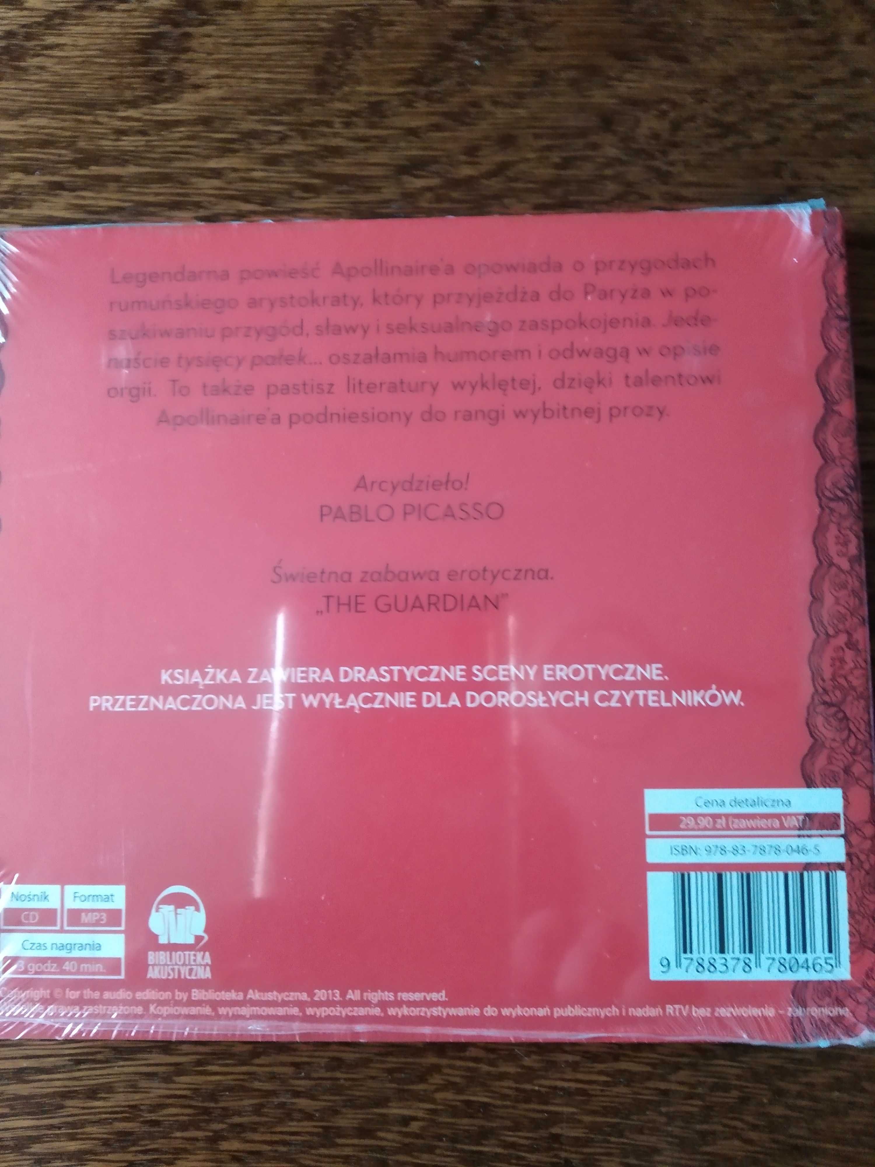 Jedenaście tysięcy pałek, czyli miłostki pewnego hospodara -  płyta CD