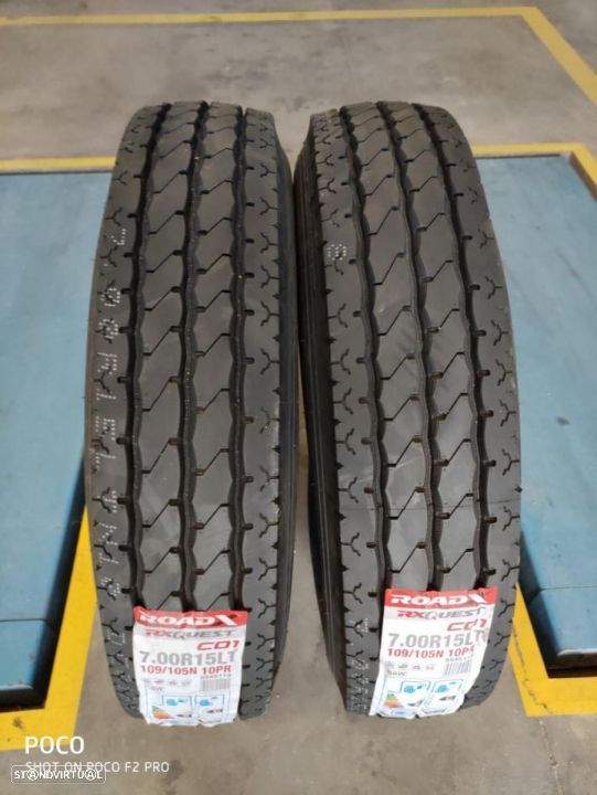 2 pneus 7.00/15 - roadex - oferta dos portes