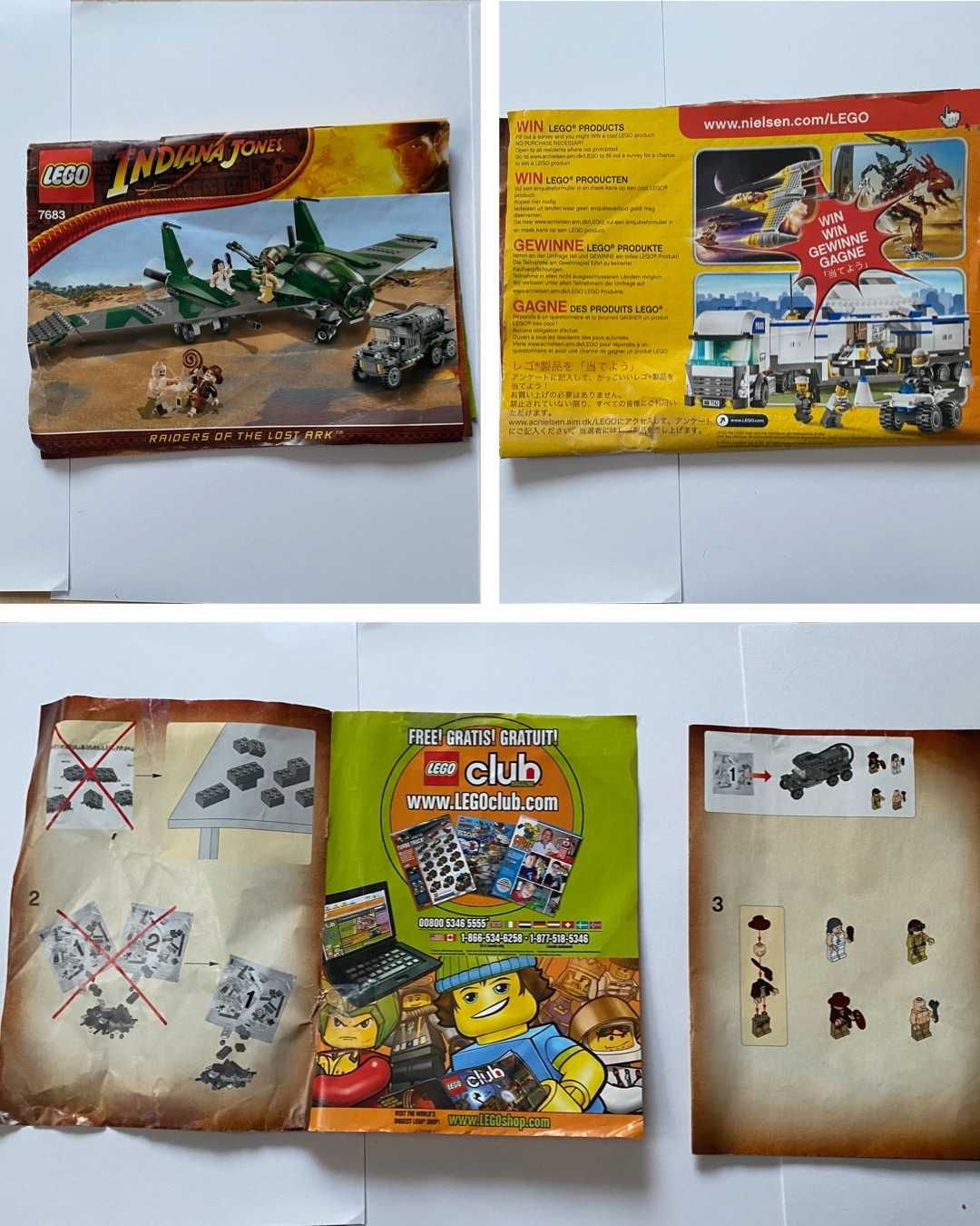 LEGO Indiana Jones 7683 Fight on Flying Wing