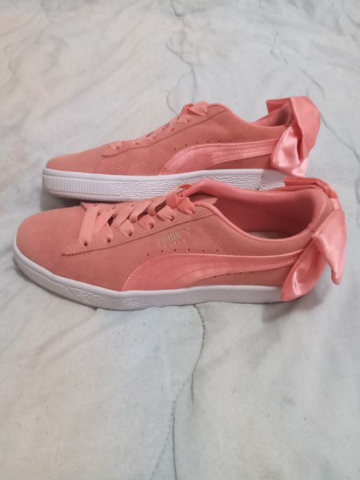 Крассовки кеды Женские PUMA SUEDE BOW 37р.