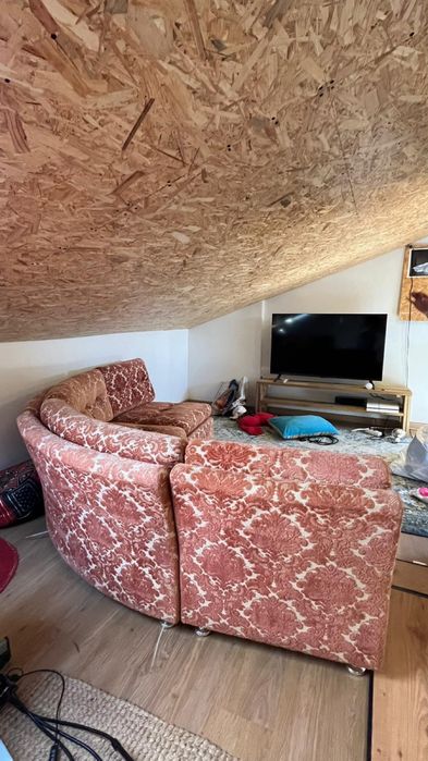 Sofa modular em tecido