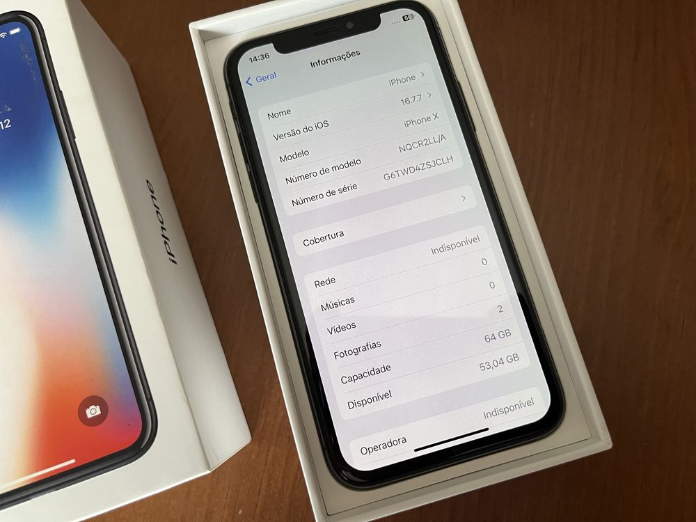 Iphone X 64gb desbloqueado livre