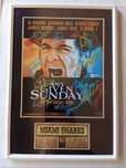 Moldura Filme Any Given Sunday com Autógrafos (A4)