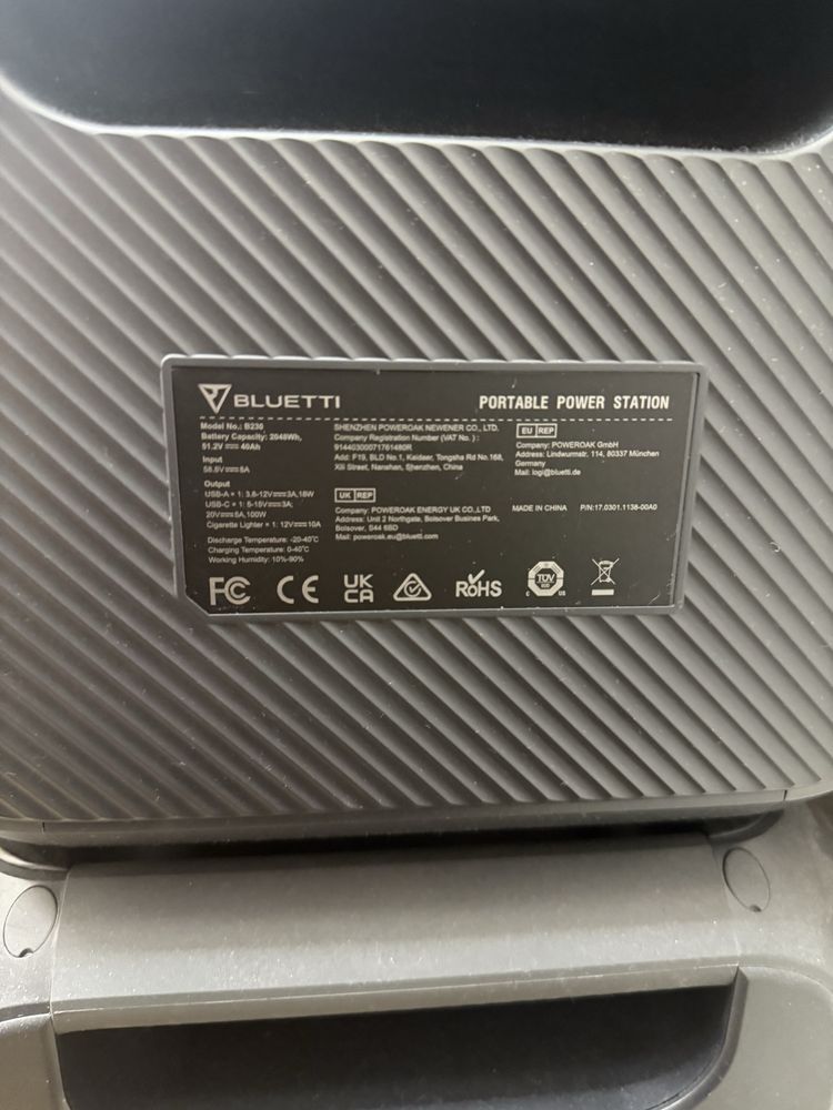 Зарядна станція Bluetti ac200max