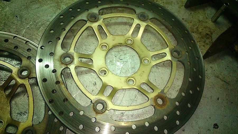 tarcze hamulcowe suzuki gsx 600 750 f przód