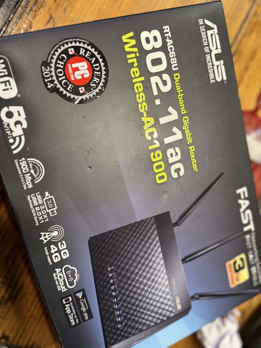 Router ASUS RT-A68U 2,4 i 5 GHz AC1900