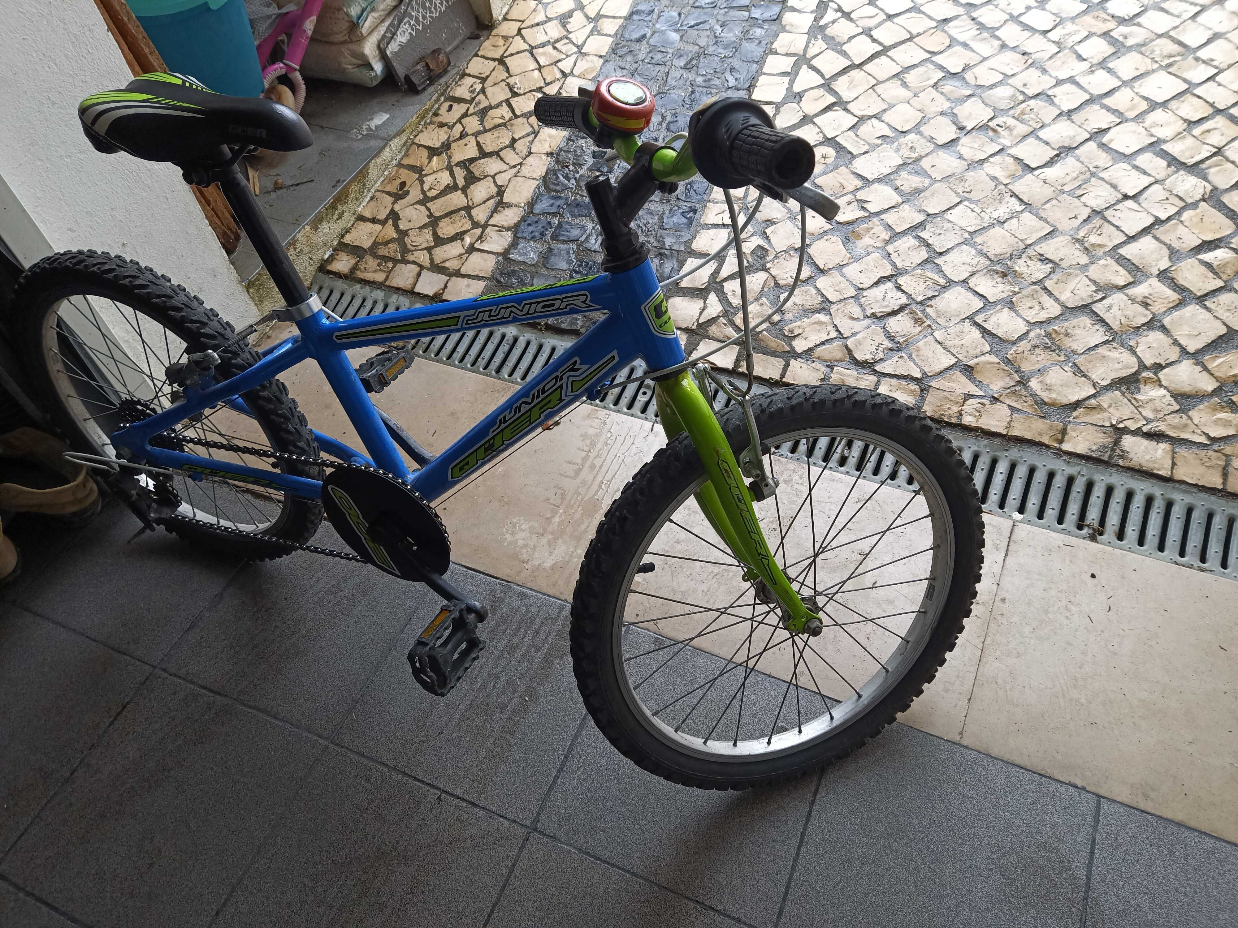 Bicicleta de criança, roda 20 com 6 velocidades