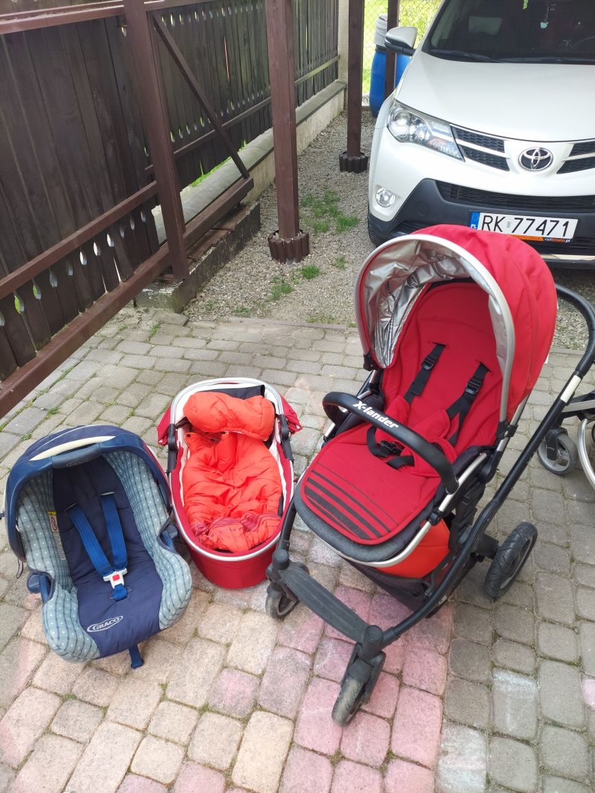 Wózek dziecięcy gondola i spacerówka Xlander