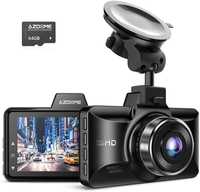 Kamera samochodowa 1080p FULL HD, ekran 3", obiektyw 150°, karta SD