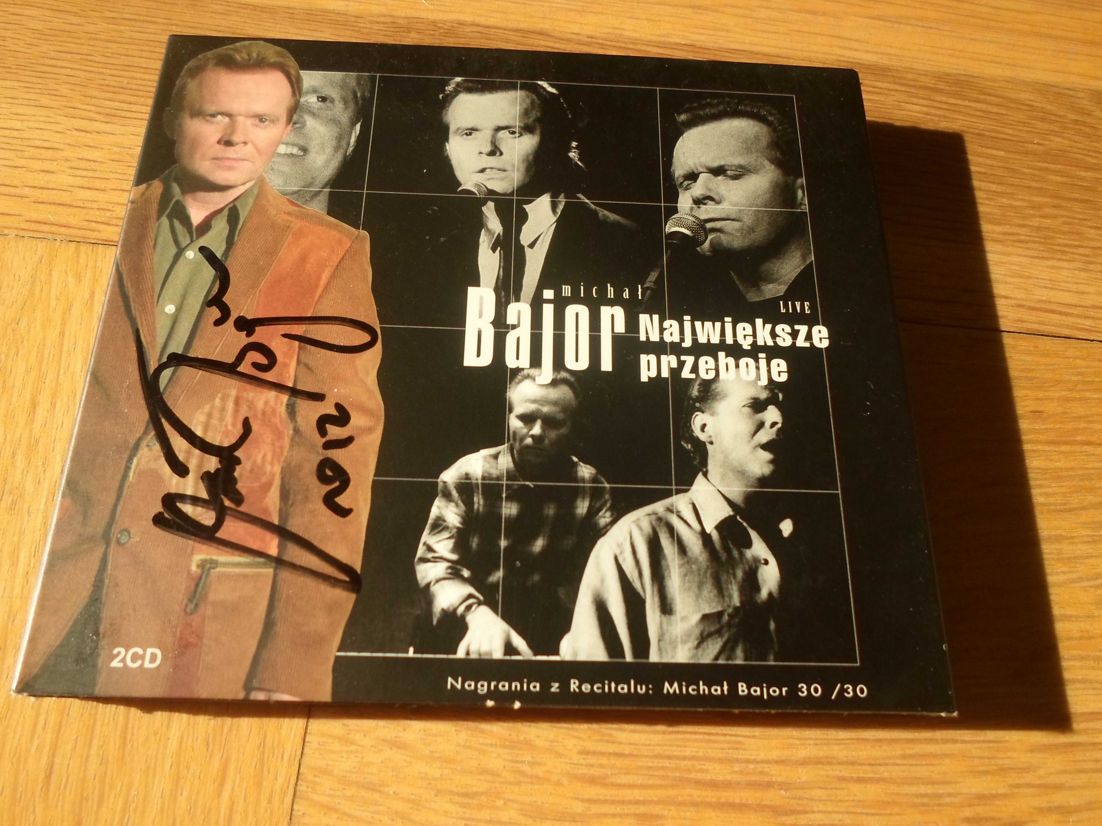 Płyty CD. Michał Bajor, największe przeboje. 2 płyty.