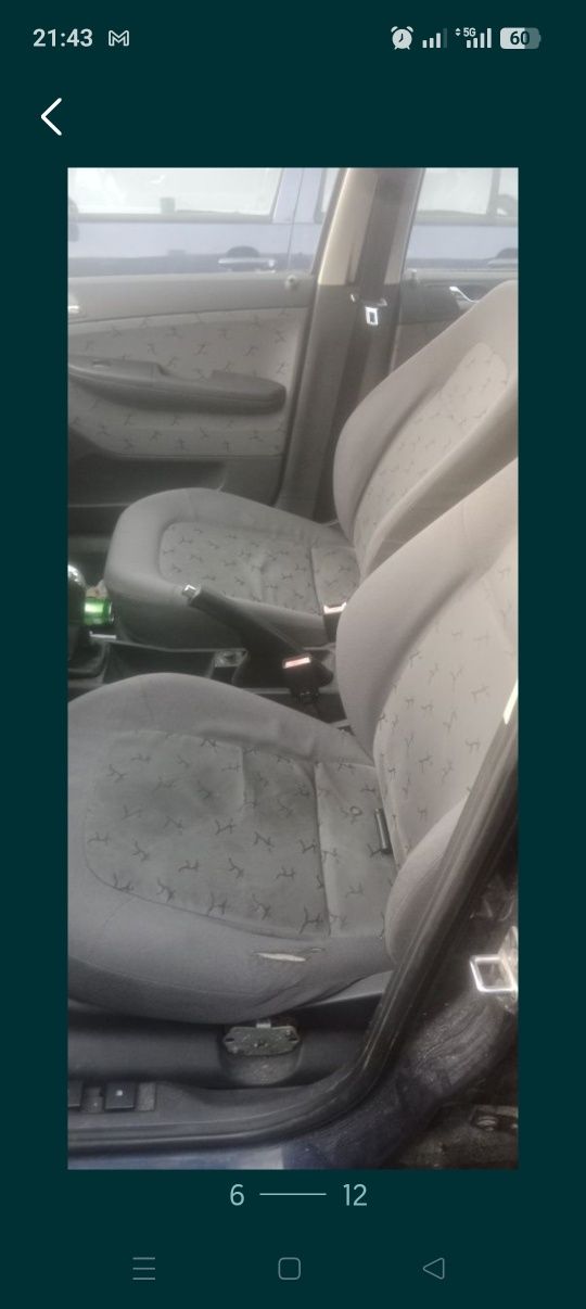 Scoda Fábia 1.4 16 vavlas so peças