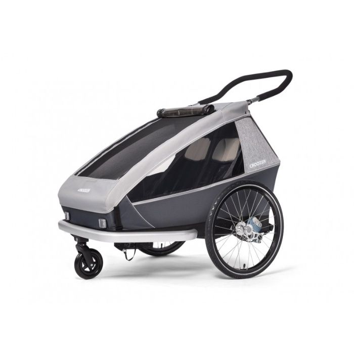 Wózek CROOZER Keeke Kid 2 Stone Grey przyczepka rowerowa biegowa