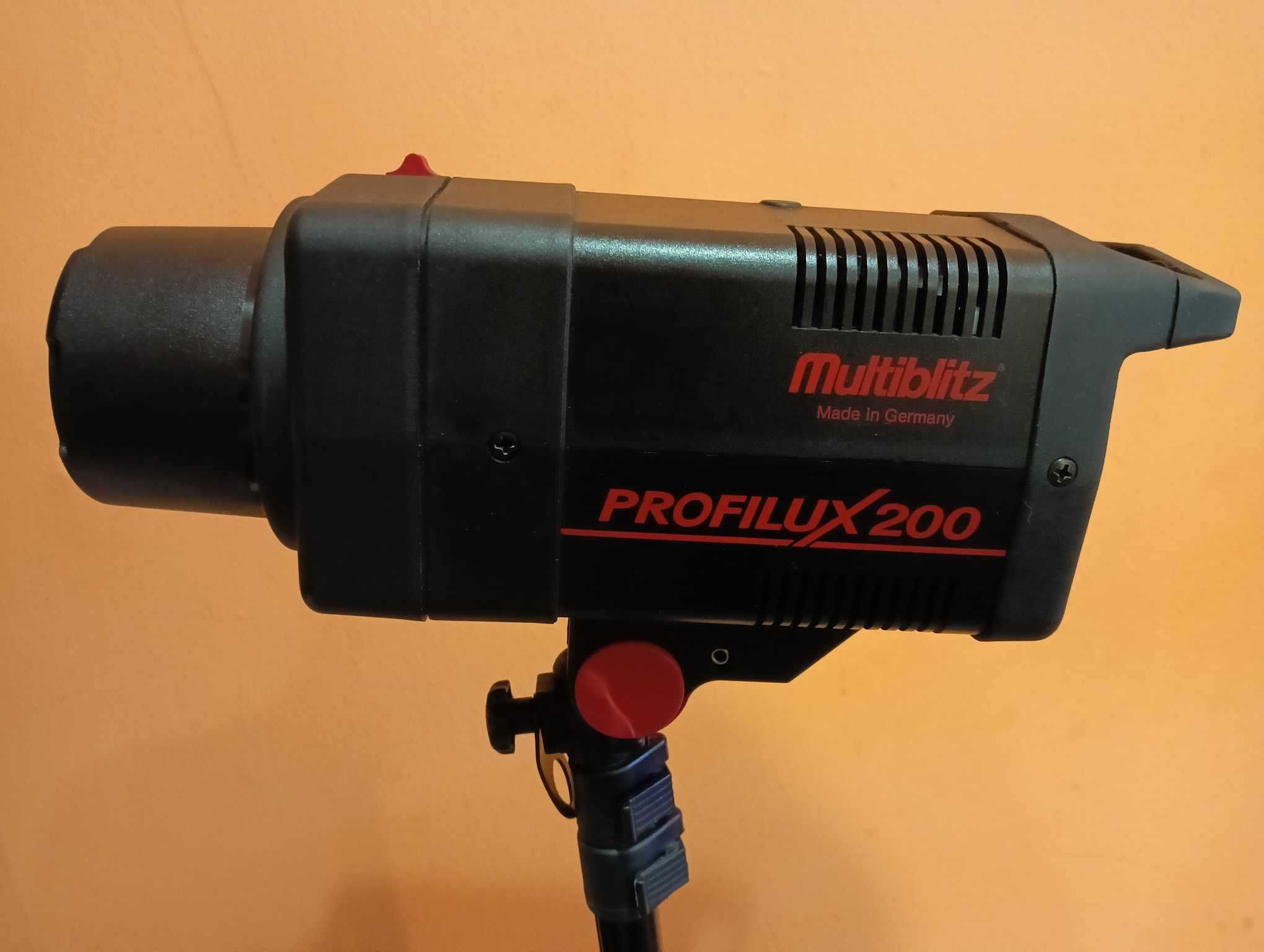 Zestaw lamp studyjnych Fomei Basic 200 + Multiblitz Profilux 200