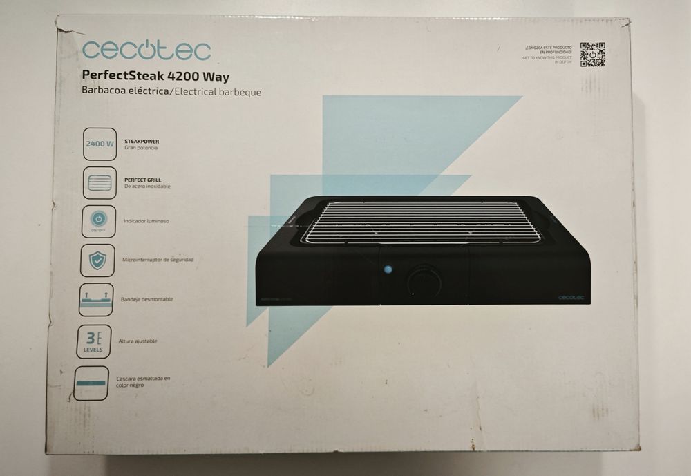 Grill elektryczny Cecotec PerfectSteak 4200 Way 2400 W
