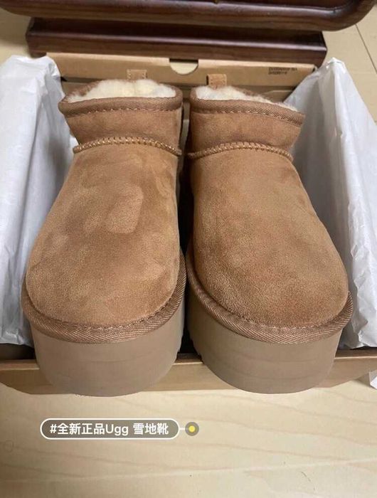 UGG Classic Ultra Mini Platform Boot Chestnut R.39