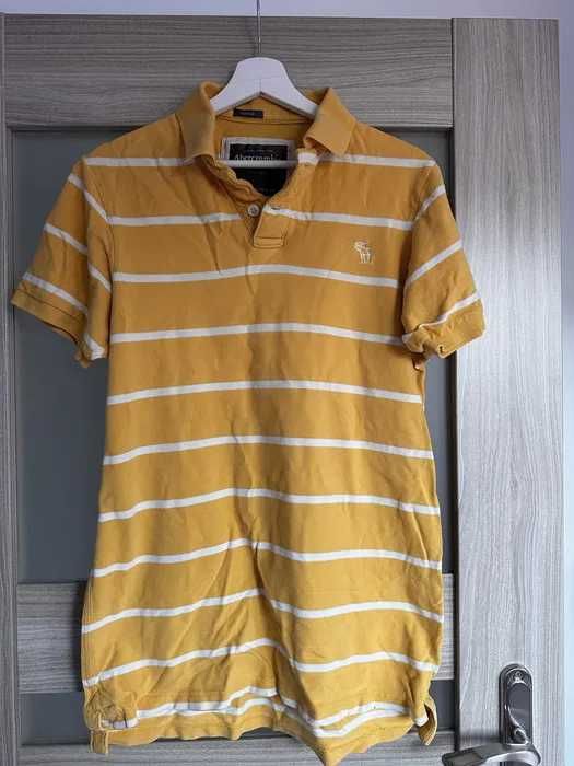 Koszulka bluzka Polo z kołnierzykiem Abercrombie XL