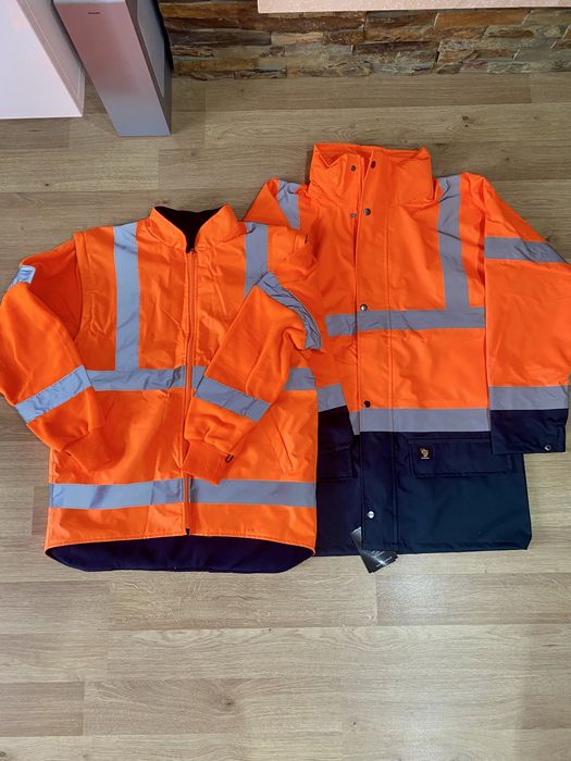 Całoroczna kurtka ocieplana 5w1, rozmiar M