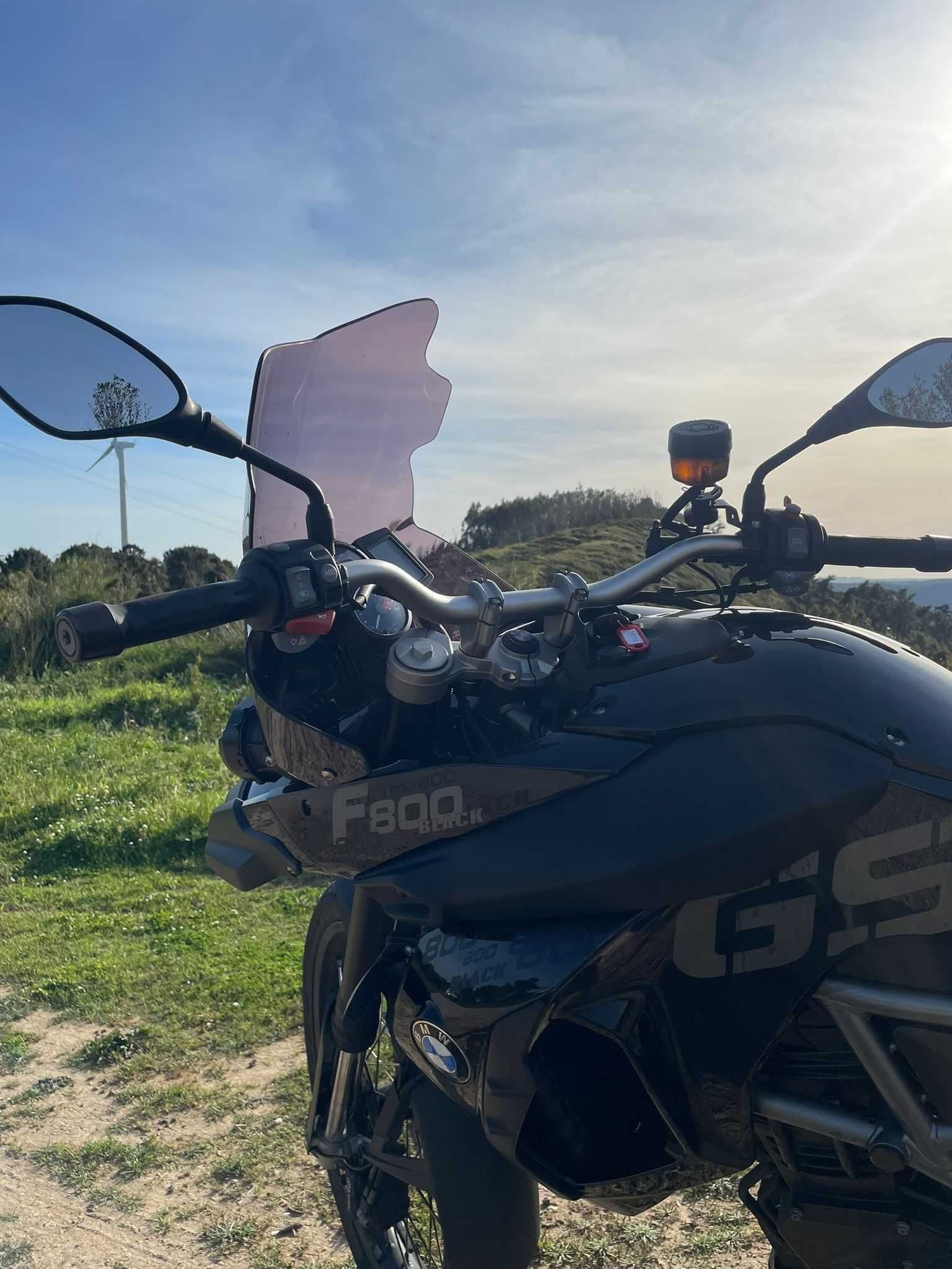 Moto BMW GS800  com extras