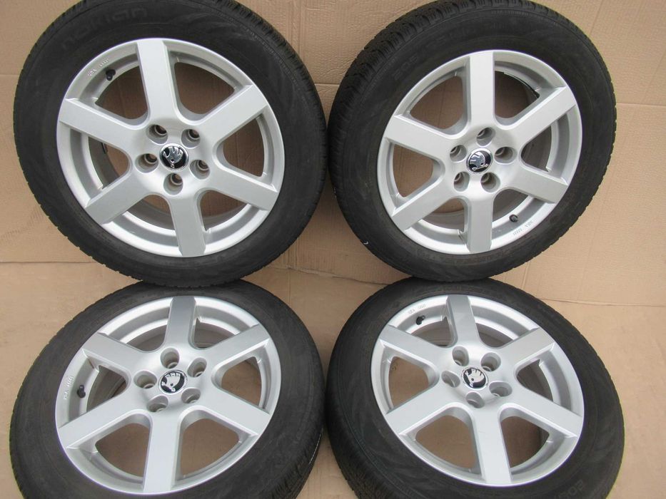ALU+zima R16 VW Passat,Golf 5,6,7,8,Touran,Caddy,T4, Octavia,LEON 5689