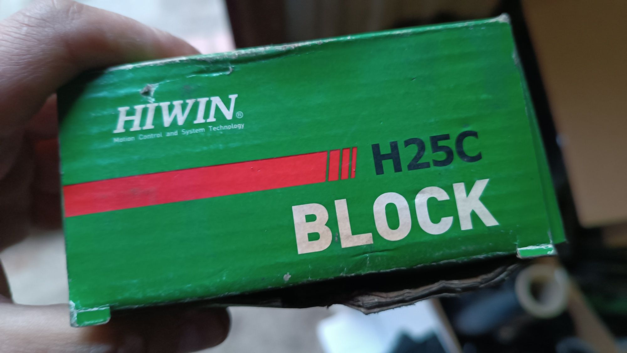 Prowadnica wózek liniowy Hiwin h25c block