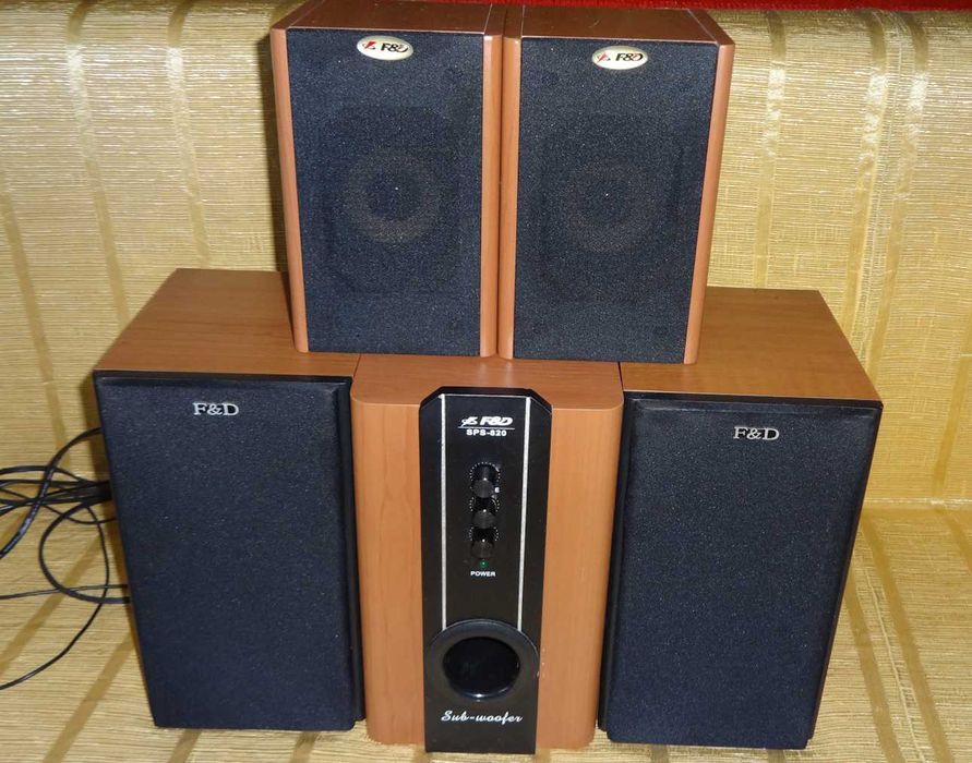 мультимедийная акустика f&d sps