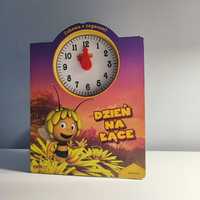 Dzień na łące pszczółka maja książka do nauki godzin