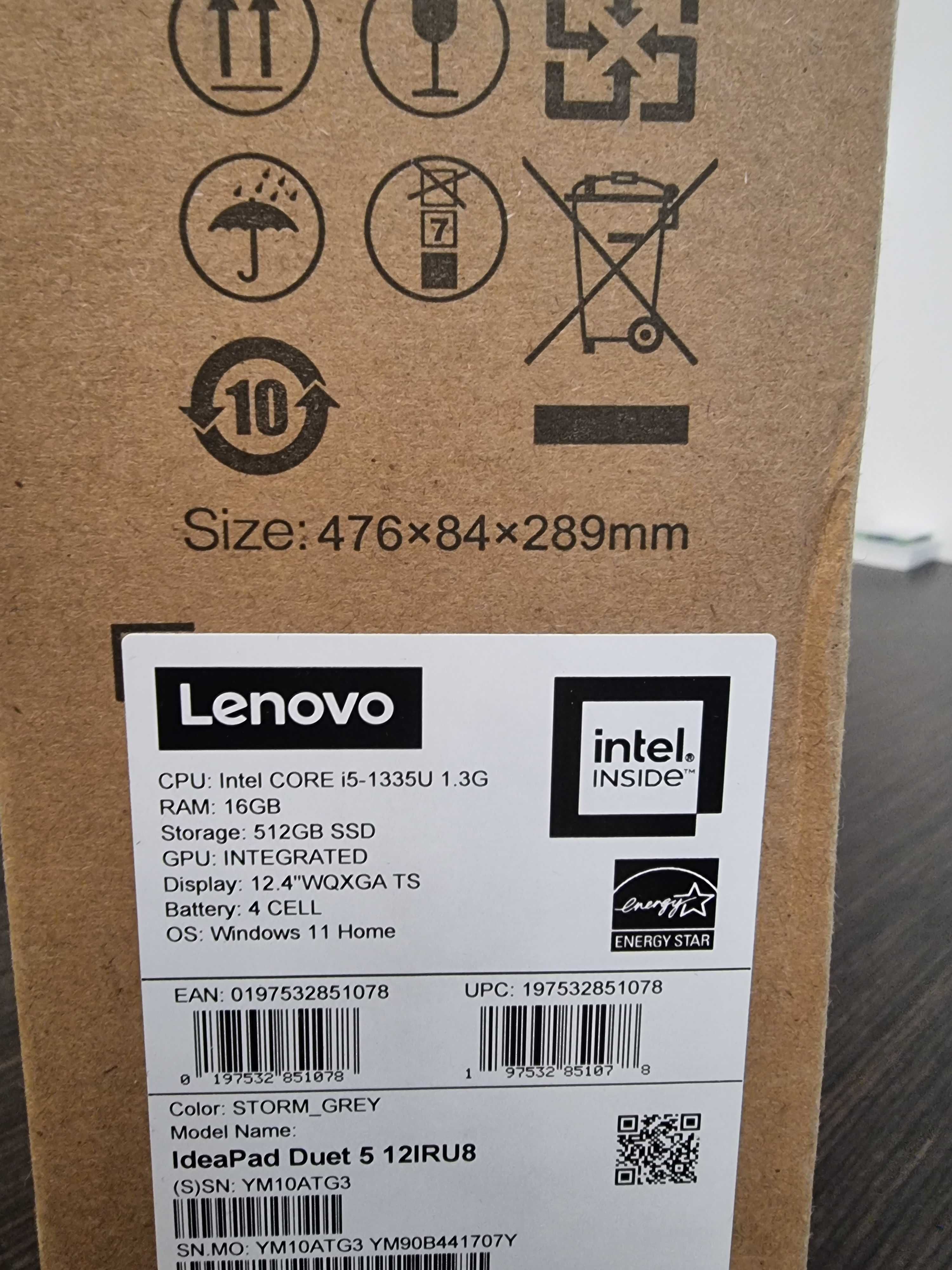 Lenovo IdeaPad/Duet 5 12IRU8/i5-1335U/12,4"/16GB/512GB SSD/W11P