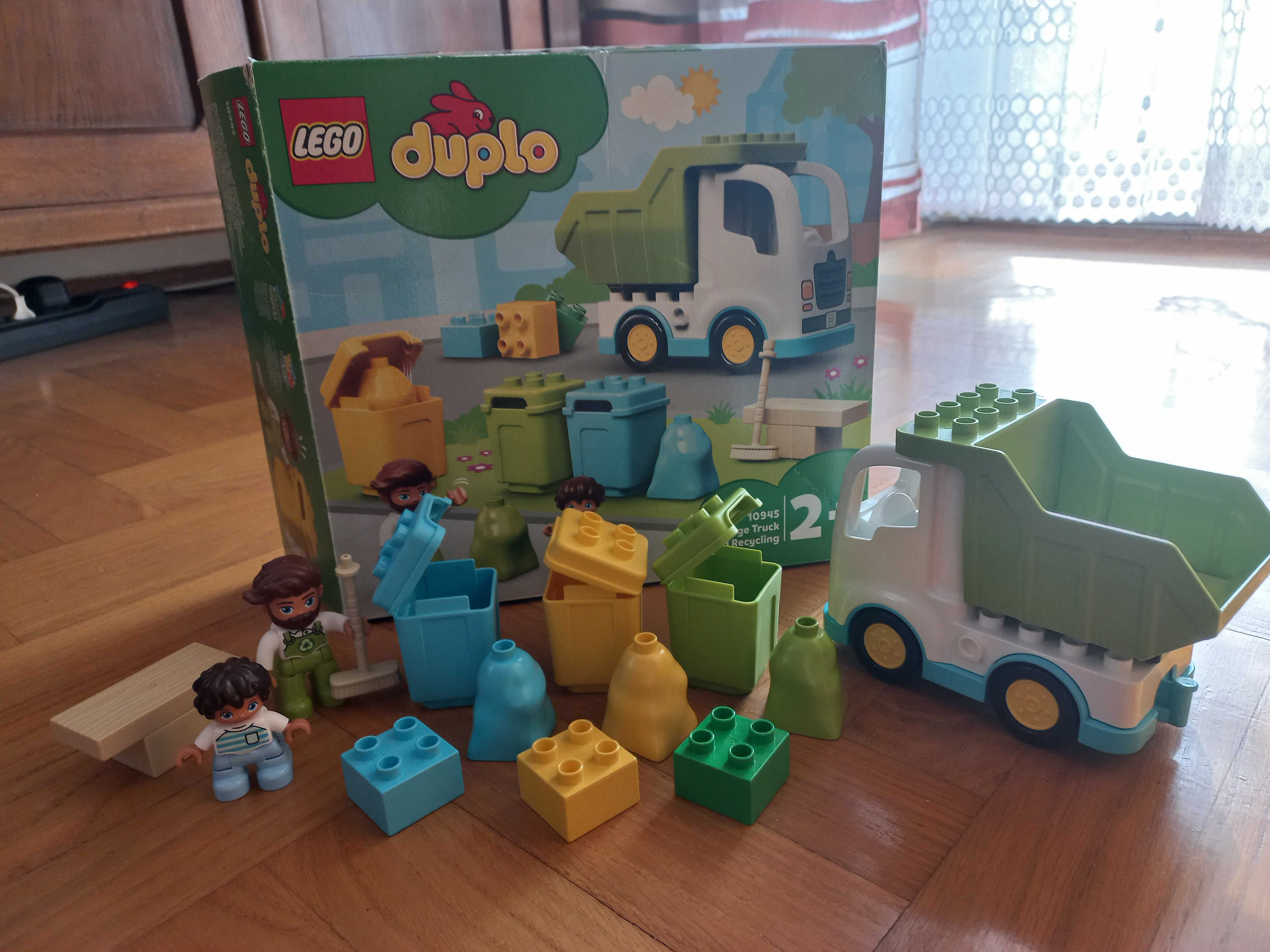 Lego Duplo 10945 Śmieciarka i Recykling