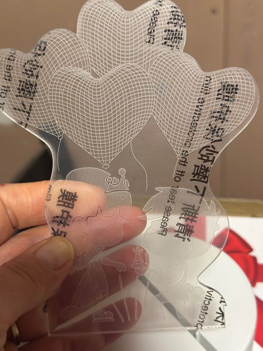 Продам світильник 3D, подарунок на день незалежності закоханих