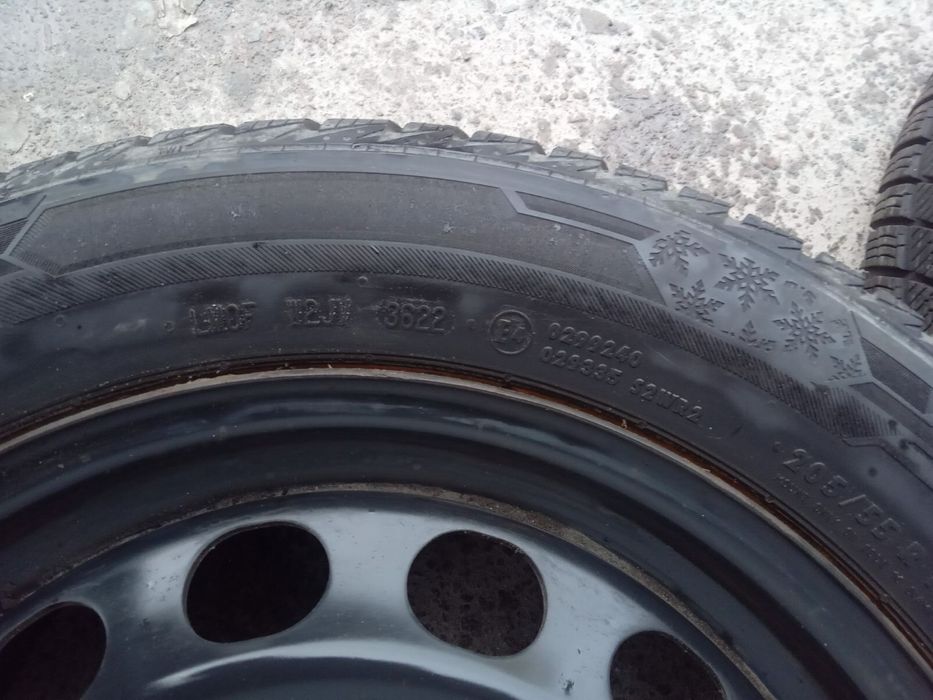 Колеса Колесо Шини 5x112 205/55 R16 Barum 2022 рік 8мм Golf Passat