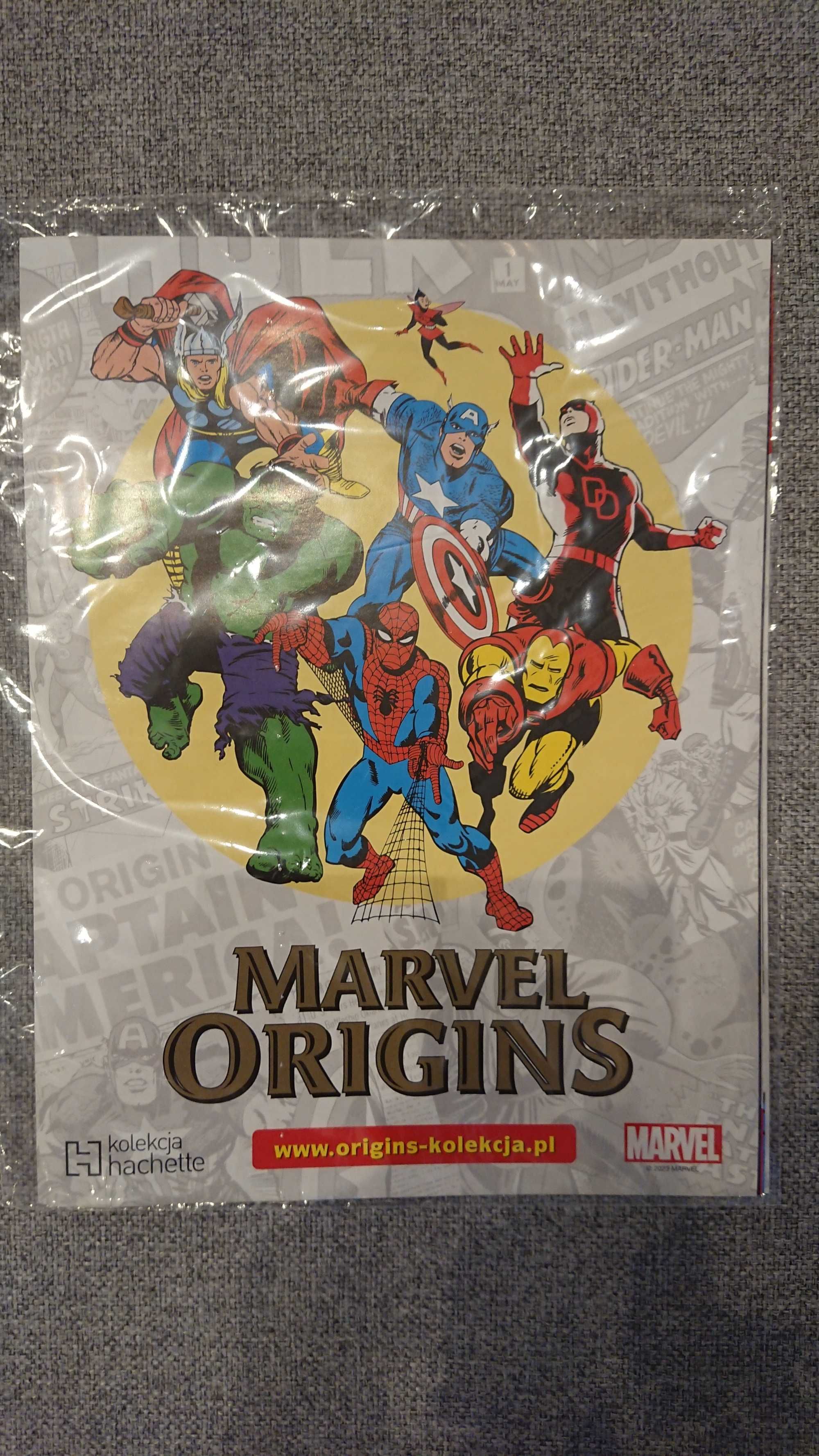 Unikatowy plakat Marvel Origins Hachette - NOWY