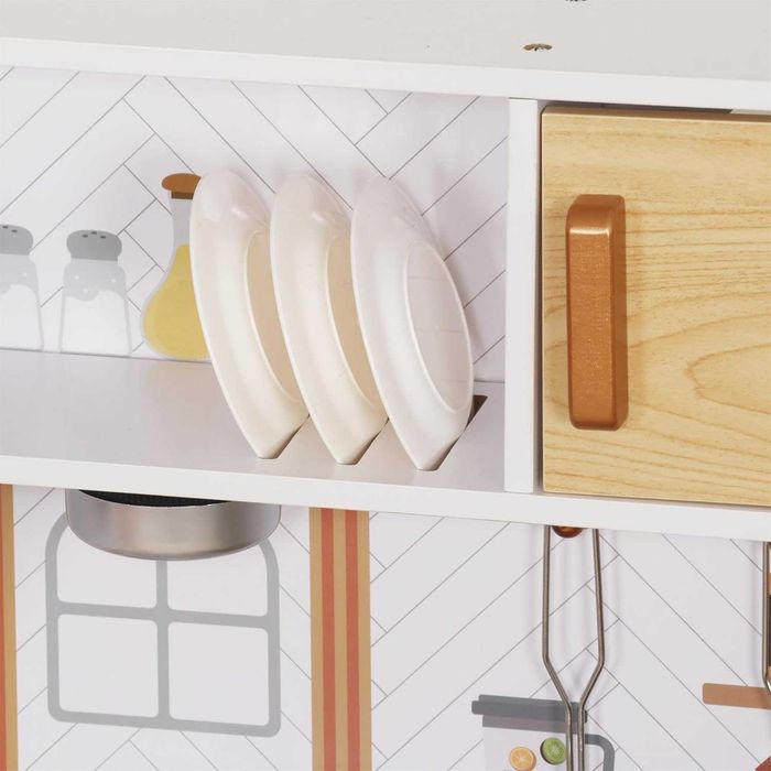 Дитяча дерев'яна кухня Ронда, звукові та світлові ефекти