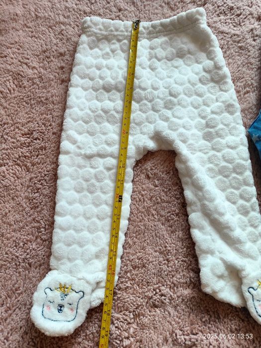 Spodnie dżinsowe+ półśpiochy rozmiar 80