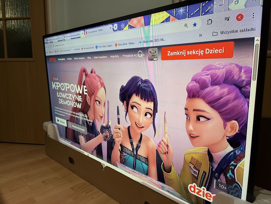 TV Samsung 65cali sprawny 100%