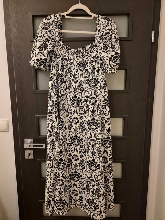 RESERVED ,sukienka letnia hiszpanka wiskoza r.42