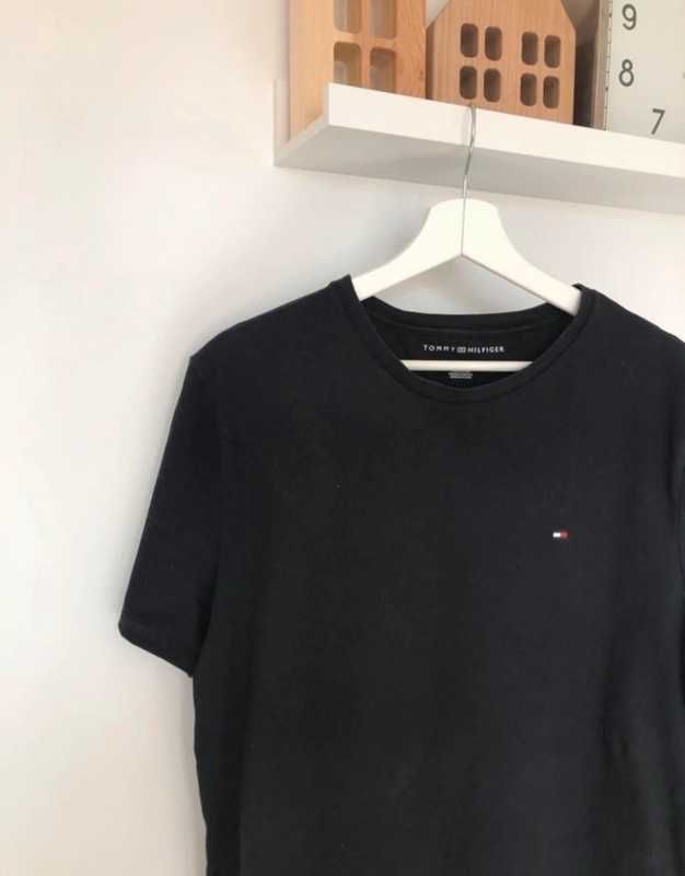 Tommy Hilfiger męski T-shirt bawełna L