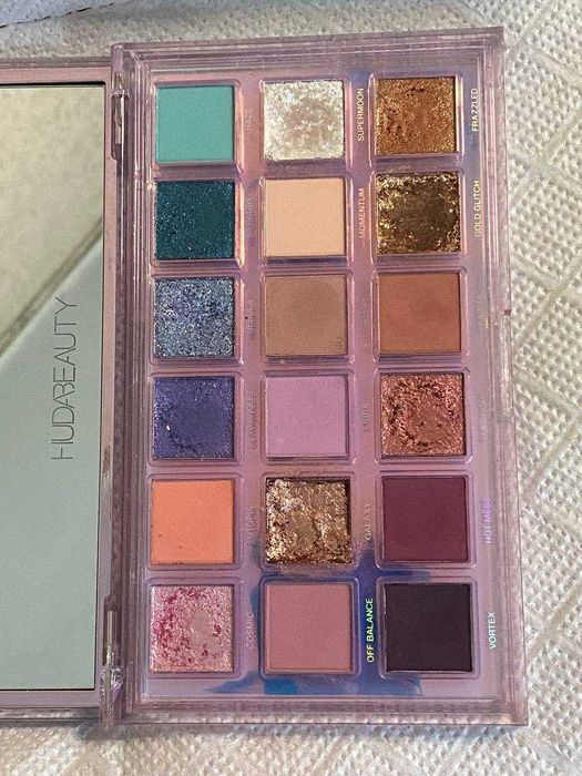 Палетки тіней Too faced, Morhe & Jeffree Star, Huda beauty
