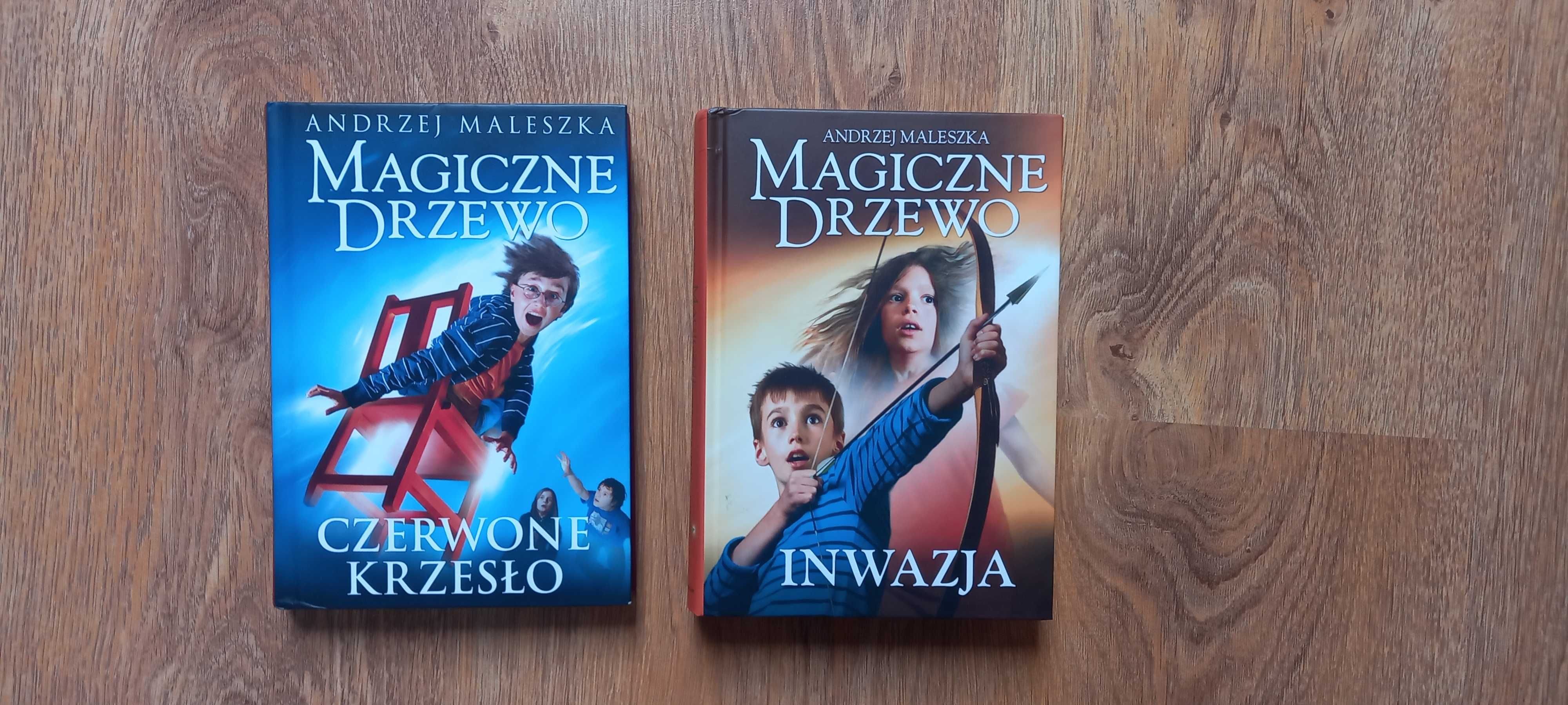 Książki z serii Magiczne Drzewo - 2 tomy.