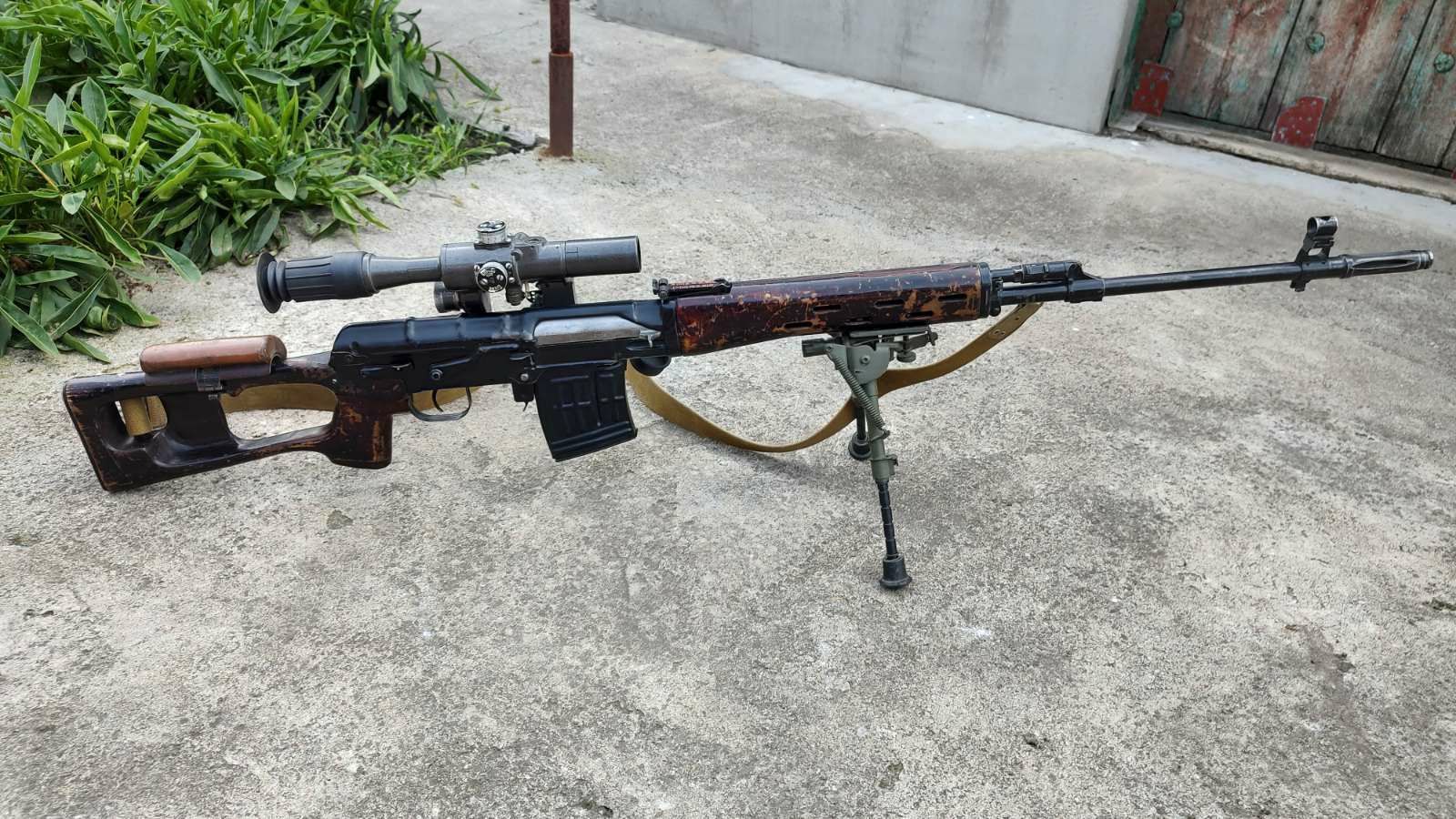 Сошки на СВД М14 СГД FN FAL СКС АК та гвинтівки з антабкою або планкою