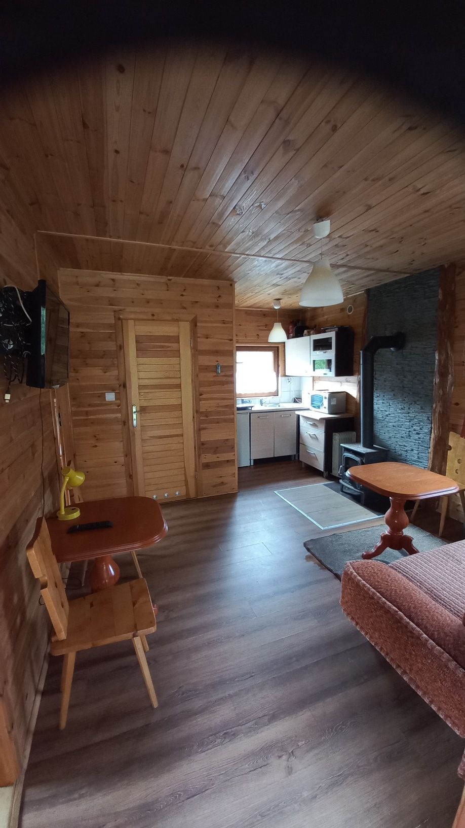 wolny od 24.08 domek max.7 os. nad jeziorem basen balia z jacuzzi