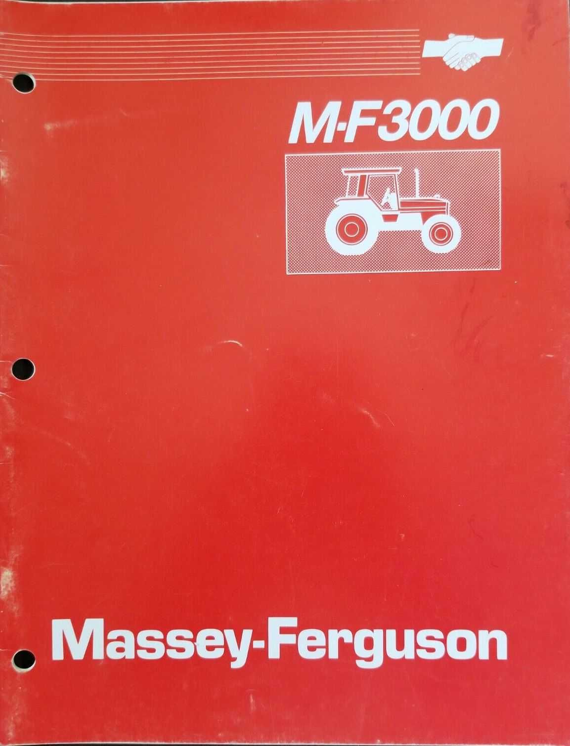 instrukcja  obsługi Massey Ferguson 3115 MF  3125 MF 3120