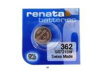Щвейцарская батарейка, серебряная ,Renata 362/SR 721SW
