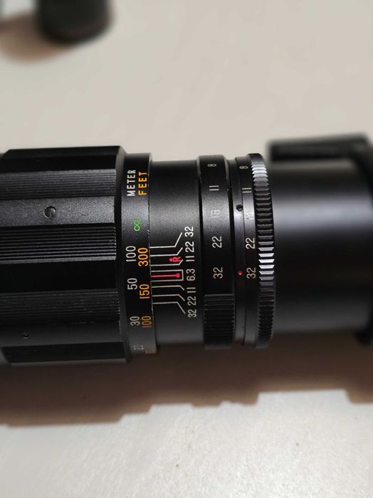 Manualny obiektyw t2 400 mm f6.3 Brenner Japan okazja beroflex soligor