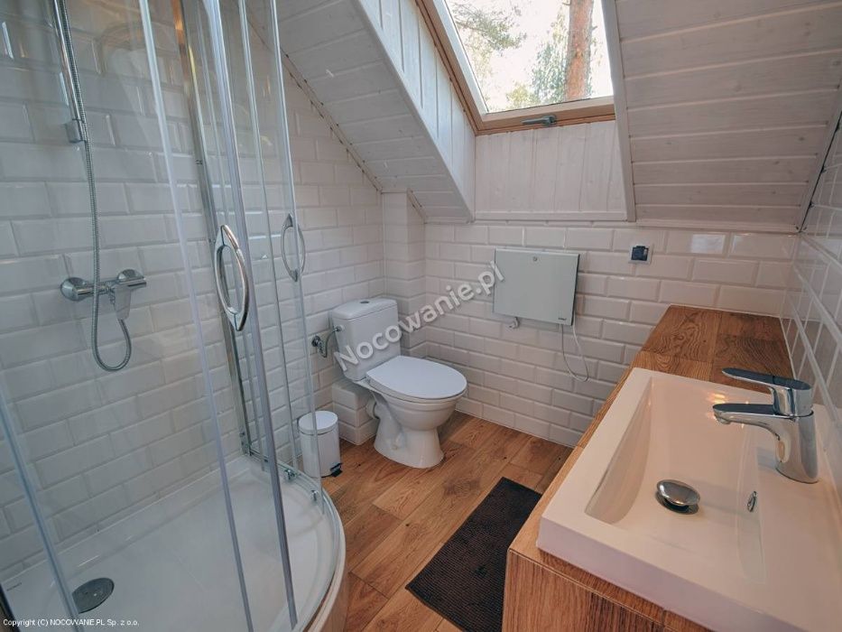 Domek nad jeziorem-Porost Apartament pod Dębem 42 m kw