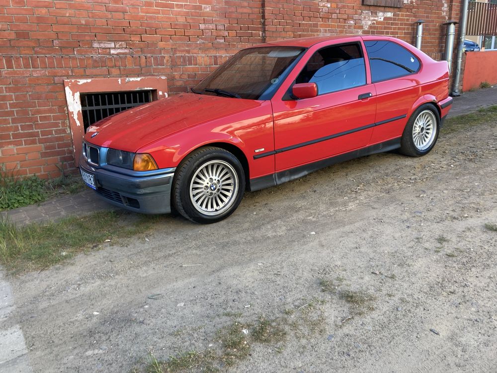 BMW E36 1.6, 323ti, 2.5, m52b25, drift, hellrot, gruz, kompot, compact