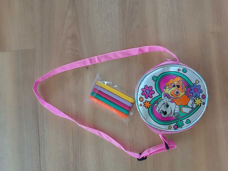 Torebka dziewczęca psi patrol plus pisaki