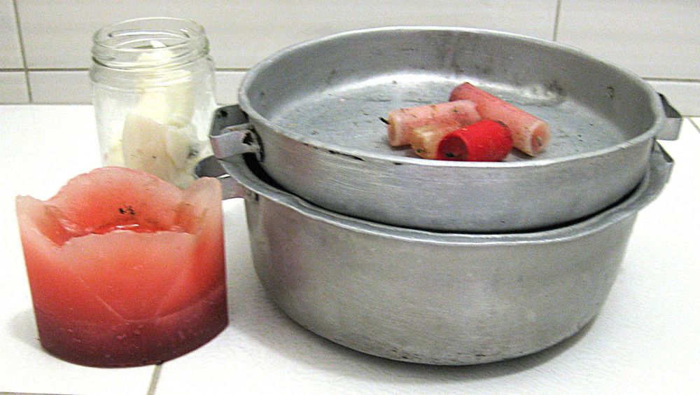 Форма для плавки свечей парафина