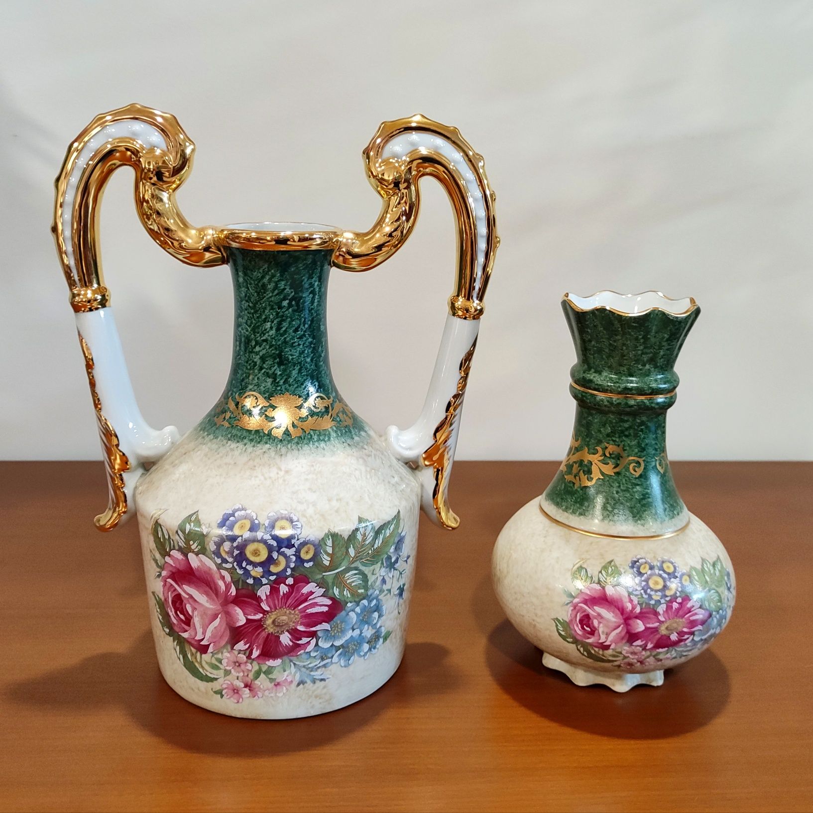 Decorações vintage em porcelana